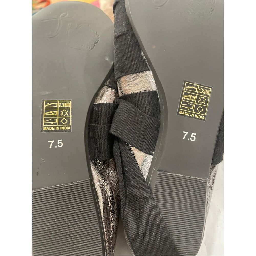 New Free People Cece Wrap Ballet Flats Size 7.5 - Picture 7 of 7